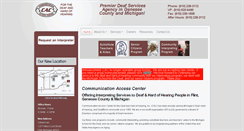 Desktop Screenshot of cacdhh.org
